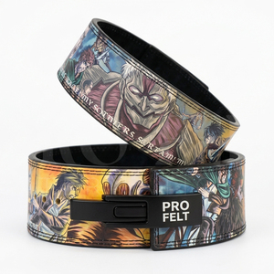 Hot Selling Custom Embroidery Design Leather Powerlifting Gym Training <b>Belt</b> Steel Buckle Fitness Back Support Comfort Fit <b>Belt</b> - Product Image 3