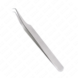 Acero Inoxidable Profesional 90 °   Juego de 5 Pinzas para Pestañas con Colores Personalizados, Aplicadores de Volumen para Salón y Profesionales - Product Image 3