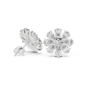 Pétale Perfection 10K Or Boho Chic Gland Boucles D'oreilles À La Main À La Mode Bohème Style Déclaration Boucles D'oreilles pour les Femmes - Product Image 4