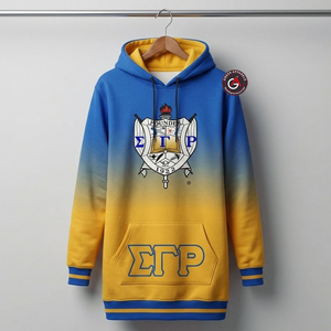 ซิกม่าแกมมาโรผู้หญิงHoodiesฤดูหนาวแฟชั่นลําลองยาวHoodieทําเองBreathableผู้หญิงยาวHoodies - Product Image 4