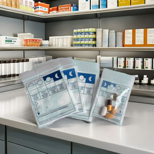 Bolsas con Cierre Hermético de LDPE de Grado Alimenticio Impresas Personalizadas para Dispensación de Medicamentos en Farmacias, Hospitales, Clínicas y Centros de Salud - Product Image 1