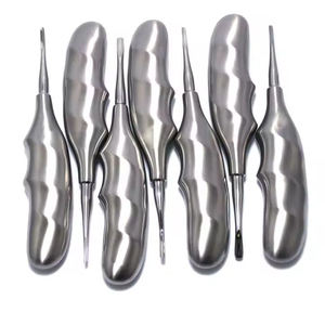 7 <b>Pc</b> Stainless Steel Professional Dental Root Elevators <b>Set</b> Luxating Tooth Loosening Broken Roots Oral Surgery Tools Basic - Product Image 4