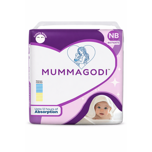 Pañales Premium para Bebé MUMMAGODI, Talla RN |   Pañal Calzable Ultra Suave, 12 Horas de Absorción, Indicador de Humedad, a Prueba de Fugas - Product Image 1