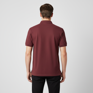 Chemises unisexes OEM de haute qualité avec logo personnalisé, 100 % coton tricoté, poche décontractée, imprimé, pour le golf masculin - Product Image 3