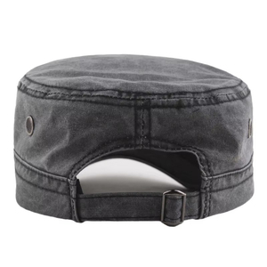 Casquette de style cadet en gros – Qualité supérieure, ajustable, unisexe, protection solaire extérieure, respirante, mode décontractée, streetwear, durable - Product Image 4