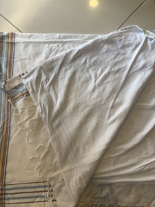 Toalla Kikoy de Algodón con Rayas de Felpa de un Solo Lado, de Secado Rápido, Jacquard, para Deportes/Playa/Viajes, Uso en Todas las Estaciones - Product Image 2