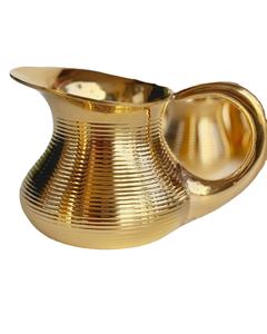 Kalash de Latón Premium, Recipiente Tradicional Hindú para Rituales, Decoración del Hogar, Ceremonias Espirituales, Acabado Pulido Duradero - Product Image 1