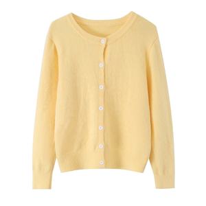 3 Colorway Sorority V-neck Button Knitted Breathable 100% Cashmere Long Sleeve Winter Casual Fashion <b>Cardigan</b> Sweaters <b>for</b> <b>Men</b> - Product Image 2