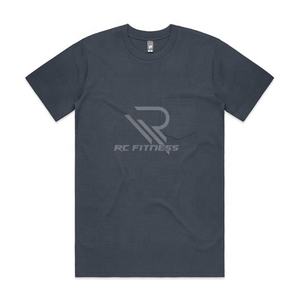 T-shirt décontracté pour homme RC FITNESS WEAR, imprimé, 100% coton, logo personnalisé, haute qualité, anti-boulochage, respirant, séchage rapide - Product Image 2
