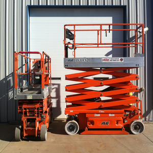 Factory Wholesale JLG 2630ES Petrol Scissor Lift 26ft Mobile Aerial <b>Work</b> <b>Platform</b> Indoor Outdoor CE Certified <b>Aluminium</b> 1000kg - Product Image 1