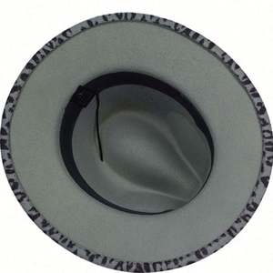 Sombreros Fedora Casuales para Niños con Estampado de Leopardo en Ambos Lados, Estilo Moderno y de Tendencia, Unisex - Product Image 6