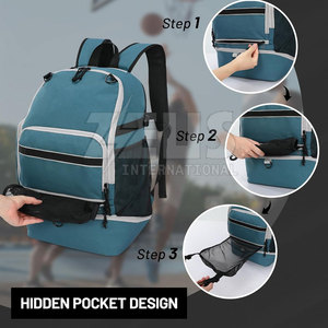 Sacs de basket-ball de grande capacité, dernier design, lavables, prix bas - Product Image 2