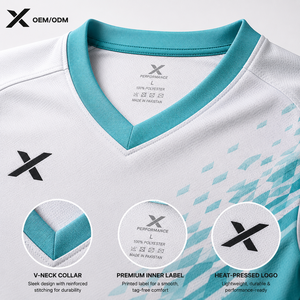 Conjunto de Camiseta de Fútbol X Men, Manga Corta, Cuello Redondo, Poliéster Sublimado, Secado Rápido, Transpirable, para Todas las Temporadas, Ropa Deportiva OEM/ODM - Product Image 4