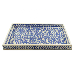 ถาดไม้ฝังกระดูกทำด้วยมือถาด100% สำหรับตกแต่งห้องครัวในบ้าน - Product Image 2