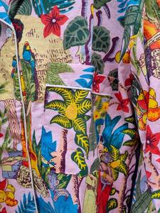 Conjunto de Pijama Coordinado con Estampado Animal para Mujer de Naaz Textile, Ropa de Dormir Informal de Verano, Suave y Transpirable, 100% Algodón, Camisón hasta la Rodilla - Product Image 2