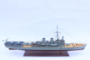 Modelo de Velero de Madera Hecho a Mano HMS Gotland, Decoración de Mesa con Temática Oceánica, Artículo Coleccionable de Arte Antiguo Personalizado - Product Image 2