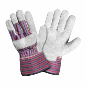 Gants de travail en cuir de vachette pleine fleur respirants, résistants à la chaleur, certifiés CE, pour les riggers - Product Image 6