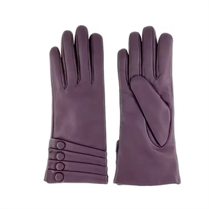 winter leather <b>gloves</b> genuine leather warm fleece lining cold weather <b>men</b> insulated leather winter leather <b>gloves</b> - Product Image 1