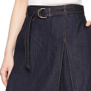 High-Quality Cotton Casual Elegant Relaxed Women Denim Skirts - Product Image 6