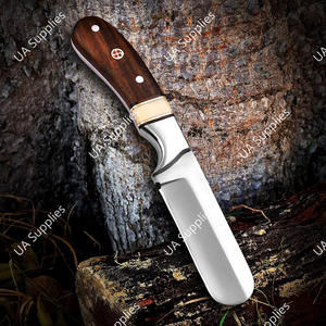 Nouveau design 2026, couteau de camping de type Western Cowboy Bull Cutter, fait main, support OEM/ODM, lame droite ultra-affûtée, avec étui en cuir DIY - Product Image 3