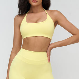 Top Deportivo con Tirantes para Mujer, Sujetador Deportivo Push-Up para Fitness y Yoga, Ropa Interior Deportiva Transpirable, Chaleco para Correr, Bralette para Gimnasio - Product Image 2