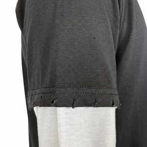 เสื้อยืดแฟชั่นผู้ชายสองชั้น |   ผ้าฝ้ายเนื้อหนา |   ทนทานและสะดวกสบาย |   เสื้อยืดสองชั้นขายส่งจำนวนมาก - Product Image 5