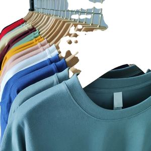 2021 Spring High Quality Customized Heavy Weight Oversized <b>Thick</b> Men Short Sleeve Blank Heavy Cotton <b>T</b> <b>Shirt</b> - Product Image 1