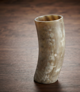 REHMAN CRAFT Handmade Natural Buffalo Horn Glass Tumbler Polished Eco Friendly Rustic Decorative Drinking <b>Cup</b> - Product Image 6