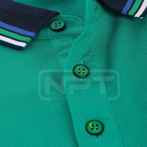 T-shirt en coton confortable pour homme, prix de gros personnalisable, nouvelle arrivée, design attrayant, polo. - Product Image 5