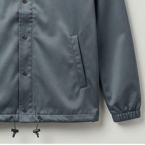 Veste d'hiver imperméable à capuche pour homme avec logo personnalisé, légère, streetwear, marque d'entreprise, qualité supérieure, coupe-vent - Product Image 2