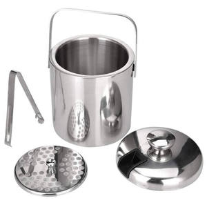 Seau à glace en métal fait main de qualité supérieure pour la maison et la restauration, de fournisseur indien, personnalisable, articles de bar - Product Image 5