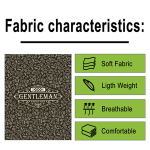 Cape de Coiffure Durable pour Salon, Imprimée Moderne, Tablier de Barbier de Haute Qualité, Imperméable, pour Coupe de Cheveux, Col Ajustable - Product Image 4