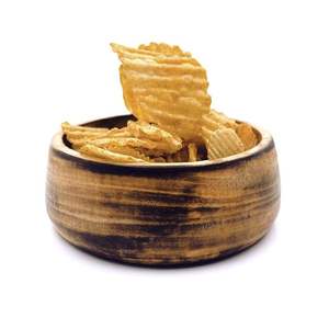 Bol en bois antique de 6 pouces, bols à collation, design exquis, vaisselle pour servir des soupes et des collations, décoration élégante pour la salle à manger, durable - Product Image 5