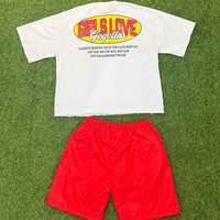 Ensemble de survêtement uni T-shirt et short pour homme, vêtements de marque, 2 pièces, vente en gros, nouvelle collection été, ensembles décontractés pour homme, manches courtes