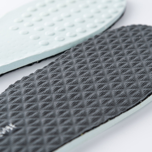 Hechas en Taiwán, estas plantillas de látex son absorbentes del sudor y cómodas, con un forro de tela no tejida. - Product Image 3