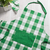 Delantal de Cocina Unisex de Nuevo Diseño y Alta Calidad, de Algodón Suave, Cómodo para Cocinar, Hornear, Limpiar, Uso en el Hogar y Restaurantes