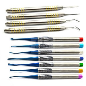 CLASTY INSTRUMENTS Ensemble d'instruments dentaires manuels avancés, kit d'outils chirurgicaux professionnels en acier inoxydable MEDISTAR Classe I - Product Image 6