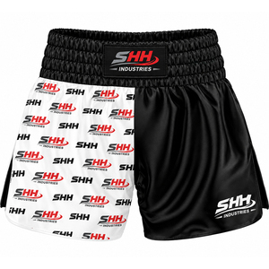 Muay Thai <b>Shorts</b> MMA <b>Kickboxing</b> Quick Dry Breathable Lightweight 100% Polyester Custom Training <b>Shorts</b> Wholesale Muay Thai <b>Short</b> - Product Image 3