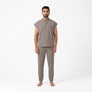 Wholesale Men Nurse <b>Scrubs</b> Medical Uniform Set Hospital Workwear Breathable Comfortable Durable Healthcare <b>Clothing</b> - Product Image 3