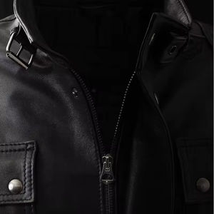 Veste en cuir légère personnalisée pour hommes, prix abordable, nouvelle veste en cuir élégante en gros avec des caractéristiques confortables et authentiques pour hommes - Product Image 5