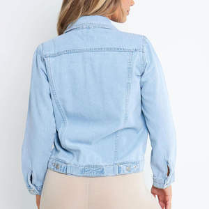 Veste en jean pour femme, nouvelle mode, en tissu denim et coton, très tendance, prix raisonnable - Product Image 2