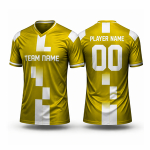 High Quality Wholesale <b>Soccer</b> Jersey Top Breathable Fabric Polyester Football Shirt for Players and Fans Custom Printing - Product Image 4