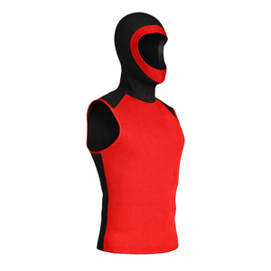 Combinaison de plongée sans manches à capuche en néoprène unisexe, vêtements de bain thermiques, CR 2.0 mm, imperméable, pour le surf, la plongée, le snorkeling, les sports nautiques - Product Image 1