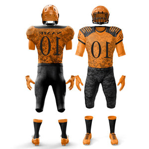 Uniforme de Fútbol Ligero de Poliéster 100%, Transpirable, Compresivo, Unisex, para Clubes de Rugby, con Nombre y Número del Jugador - Product Image 1