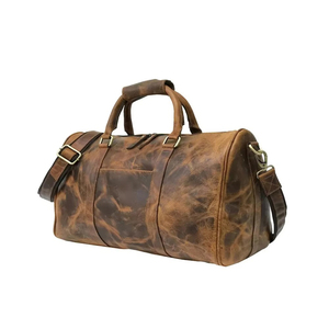 Wholesale Leather <b>Bag</b> Duffle Custom Genuine Leather Travel Weekender <b>Overnight</b> Duffel <b>Bag</b> Gym Sports Tote Duffle <b>Bag</b> - Product Image 4