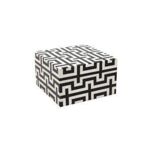 Caja con Incrustaciones de Hueso Personalizada, Estuche de Almacenamiento Hecho a Mano, Organizador de Joyas con Patrón Decorativo, Regalo de Lujo para el Hogar - Product Image 2