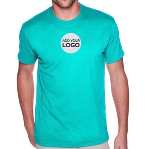 T-shirt en coton plus doux pour hommes, couleur supérieure, t-shirts en coton Pima à col rond pour hommes - Product Image 2