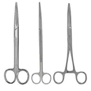 ชุดเครื่องมือผ่าตัดทั่วไปสำหรับสัตว์ 19 ชิ้น พร้อมใบมีดผ่าตัด ชุดเครื่องมือผ่าตัดสแตนเลสเยอรมัน - Product Image 3