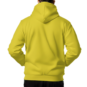 Sudadera con capucha cálida de invierno para hombre, 240g, forro polar de poliéster térmico, personalizada, con cremallera completa, ropa de calle para hombre - Product Image 2