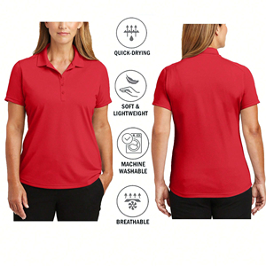 เสื้อโปโลผู้หญิงแบบ OEM ผ้าฝ้ายพรีเมียม คุณภาพสูง สไตล์ลำลอง สำหรับใส่ในชีวิตประจำวัน - Product Image 4